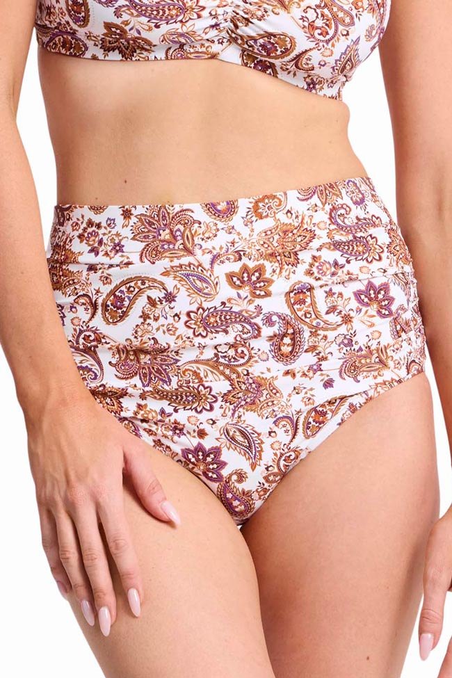 Sunseeker Ruched Highwaist Pant - Priya
