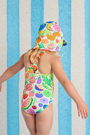 Halcyon Nights Kids Swim Hat - Eat The Rainbow