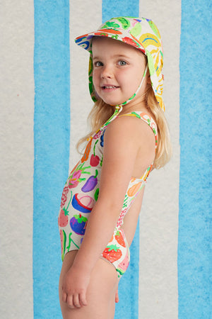 Halcyon Nights Kids Swim Hat - Eat The Rainbow
