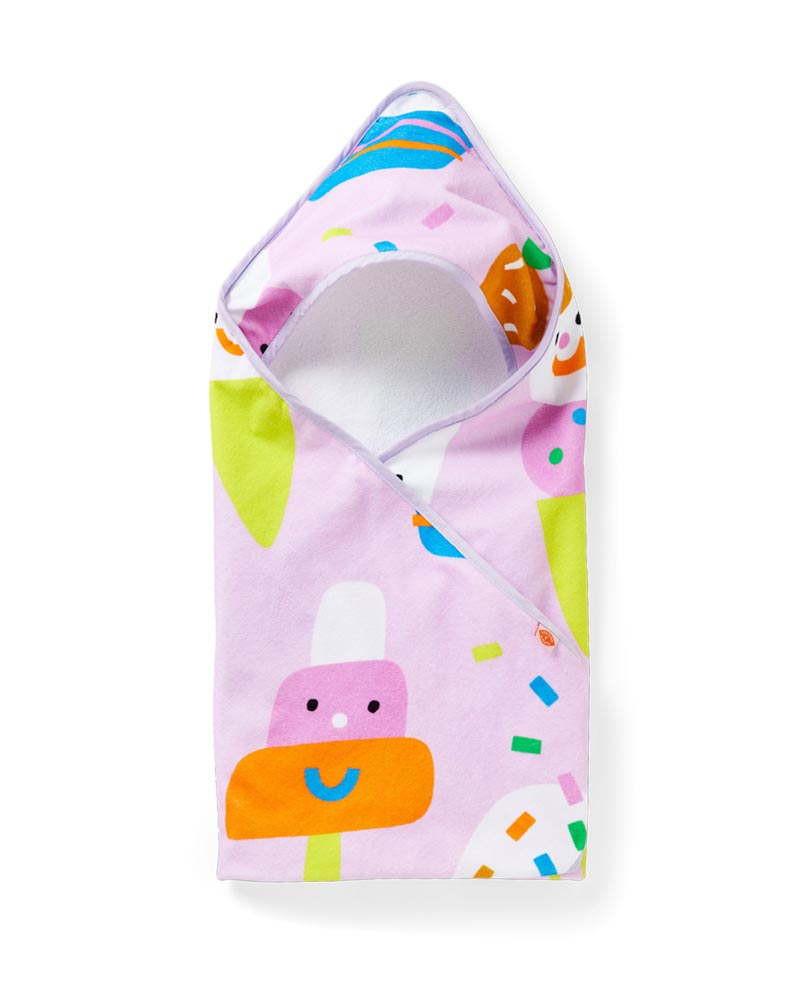 Halcyon Nights Baby Hooded Towel - Sundae Day