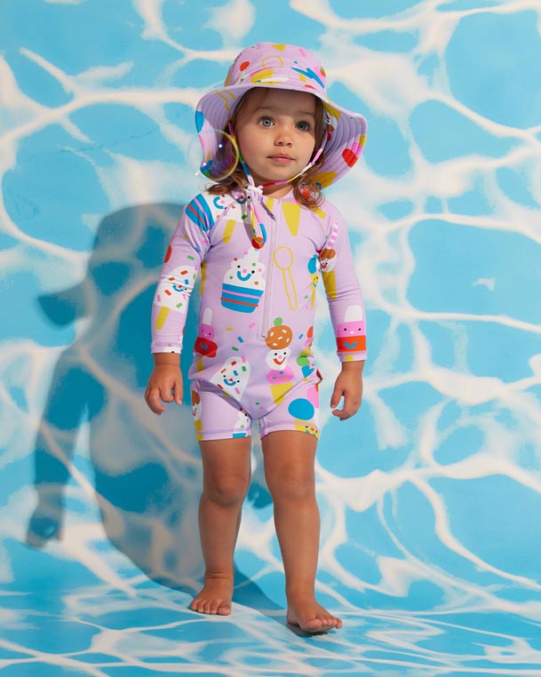 Halcyon Nights Swim Bucket Hat - Sundae Fun Day