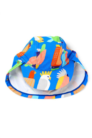 Halcyon Nights Kids Swim Hat - Flamin Galah