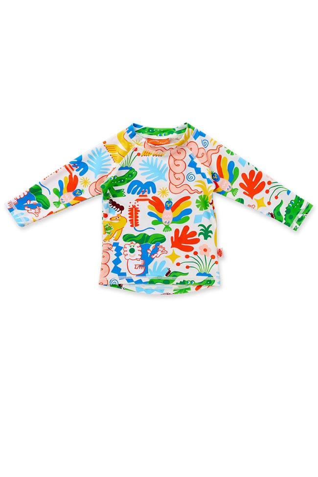 Halcyon Nights Long Sleeve Rash Vest - Tropicool