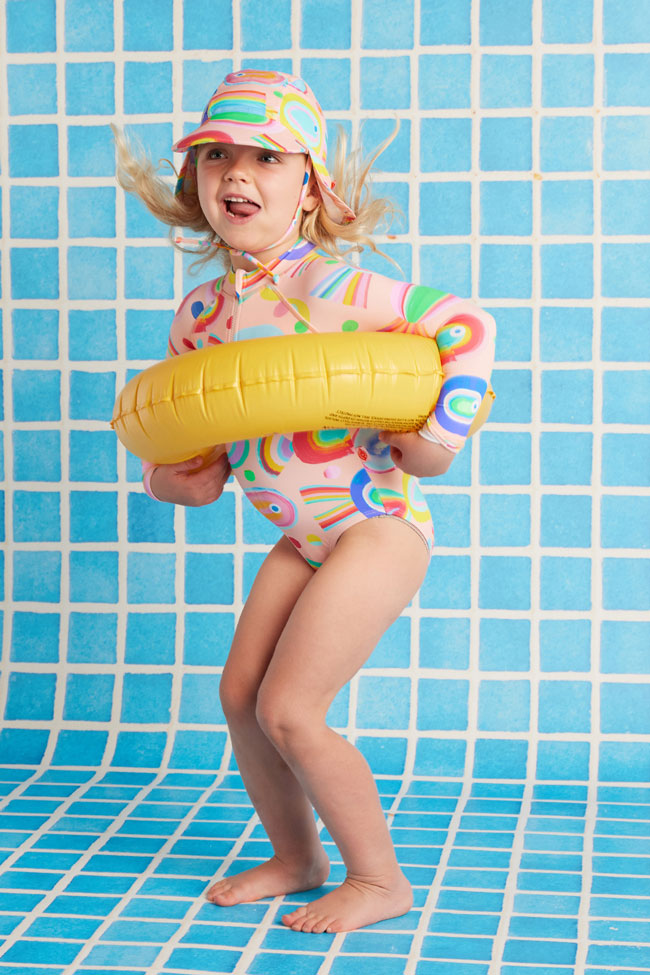 Halcyon Nights Kids Swim Hat - Fancy Fins