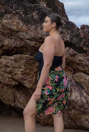 Capriosca Mesh Long Skirt - Bora Bora