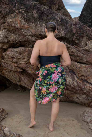 Capriosca Mesh Long Skirt - Bora Bora