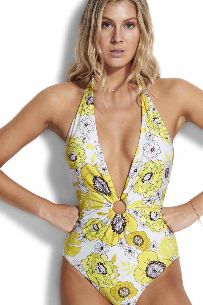 Seafolly Plunge One Piece - Summer Of Love
