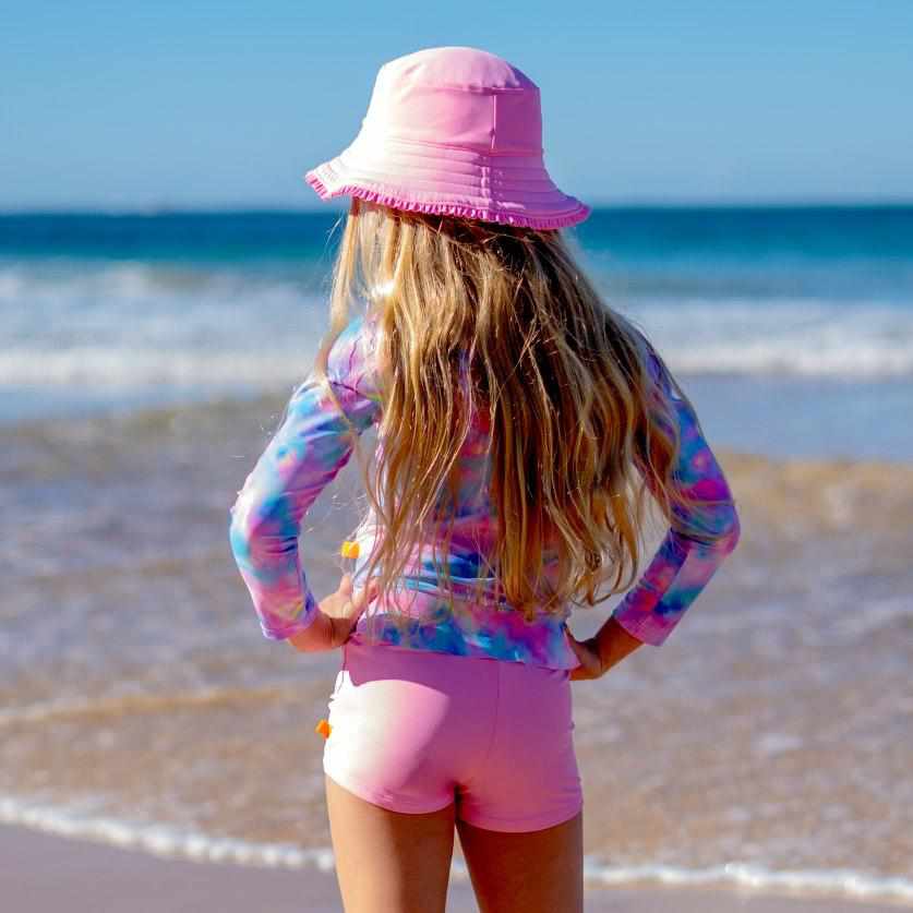 Salty Ink Little Girls Boyleg - Blossom