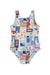 Seafolly Little Girls Reversible One Piece - On Vacation