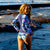 Salty Ink Long Sleeve Sunvest - Navy Bahamas