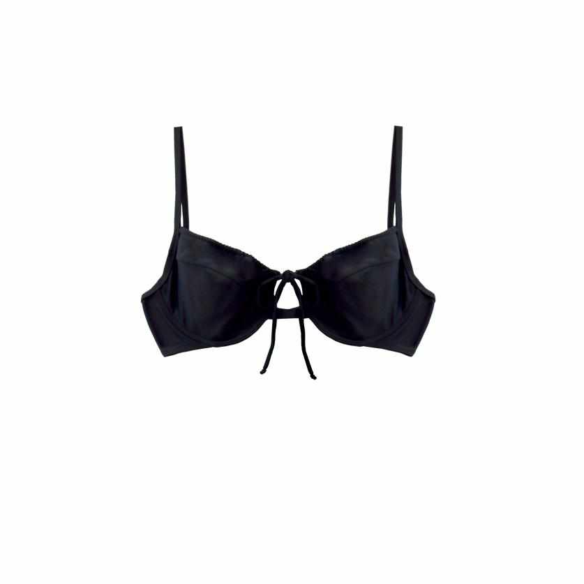 Salty Ink Ladies Ruched Bra - Plains