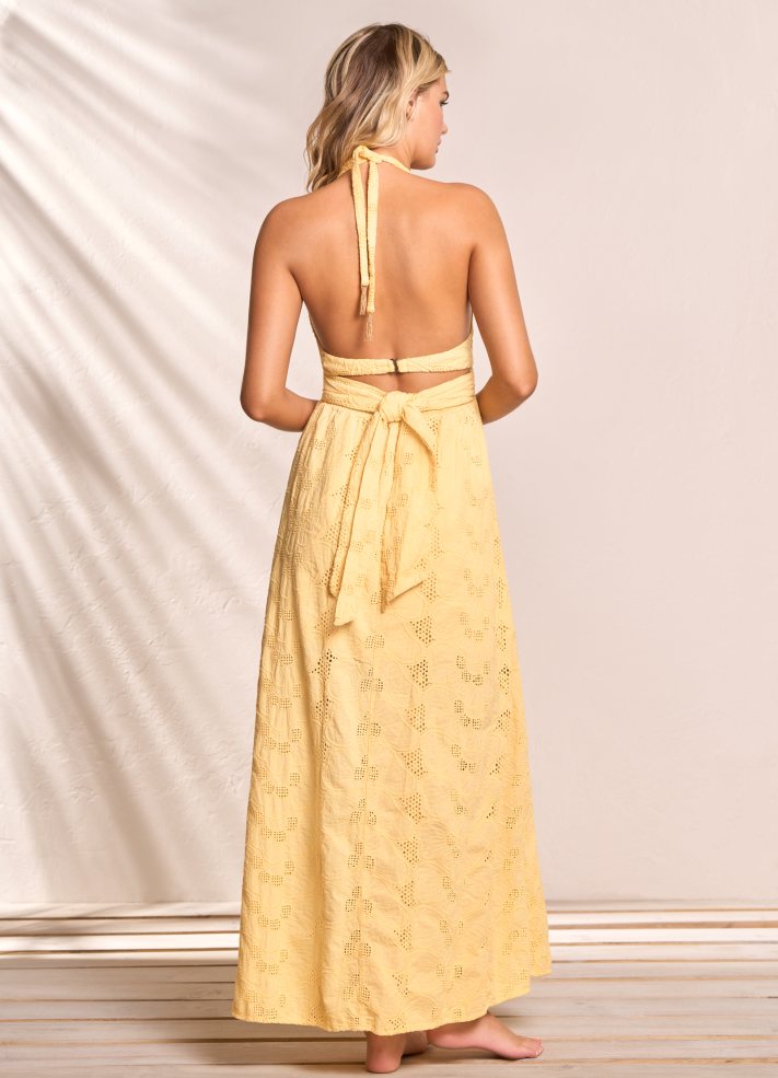 Maaji Athenea Long Dress - Saffron
