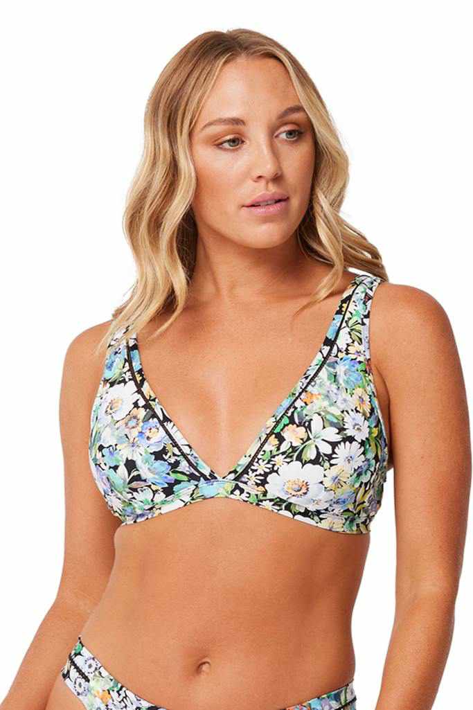 Monte & Lou Up To DD Cup Extended Tri Bra - Vintage Vacay