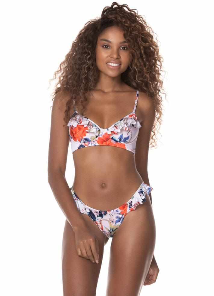 Maaji ruffle bikini top hotsell
