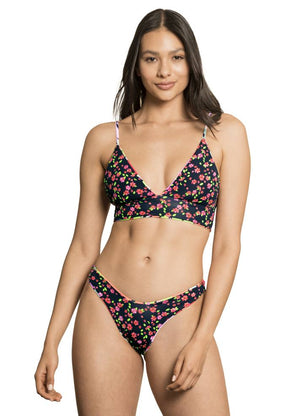 Maaji Splendour High Leg Bikini Bottom - Rainforest