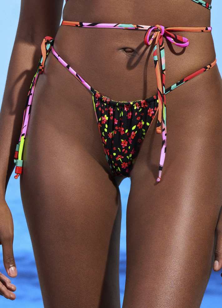 Maaji Geogame Splashy Single Strap Bikini Bottom