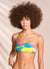 Maaji Bandee Reversible Strapless Bandeau Top - Key West