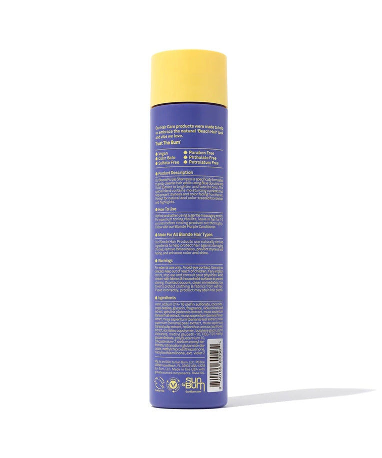 Sun Bum Blonde Purple Shampoo 300ml