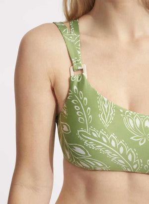 Seafolly One Shoulder Top - Folklore