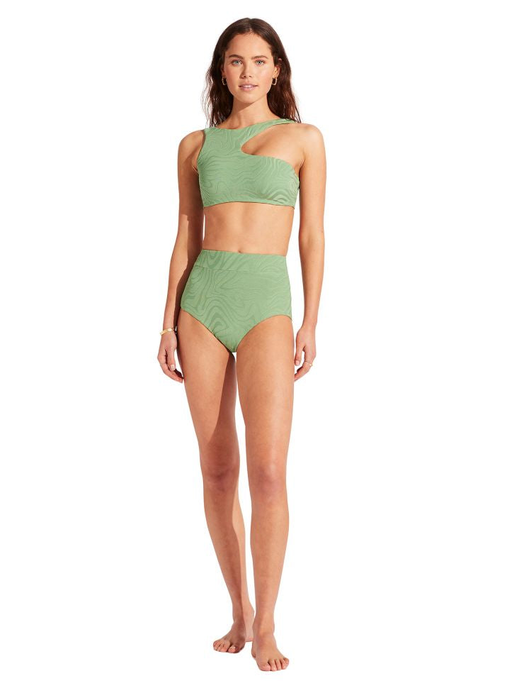 Seafolly High Waisted Pant - Second Wave