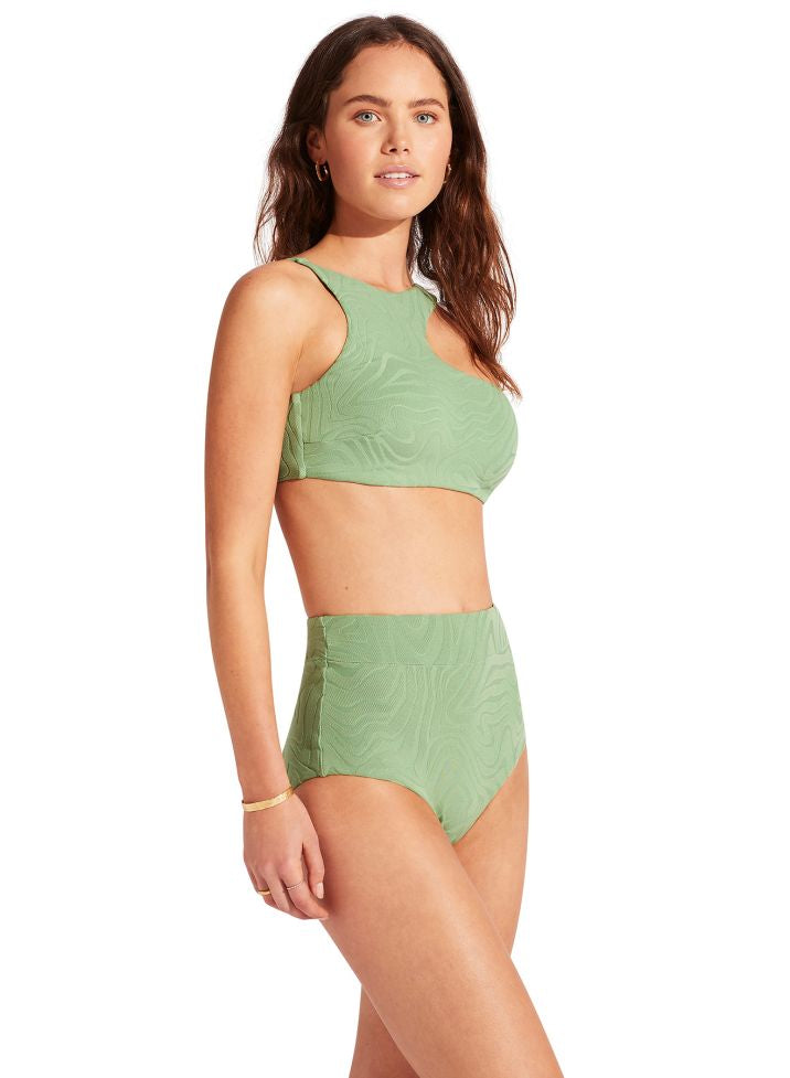 Seafolly High Waisted Pant - Second Wave