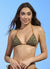 Maaji Balmy Sliding Triangle Bikini Top - Honey Gold