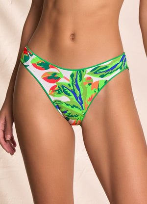 Maaji Sublimity Reversible Signature Cut Classic Bikini Bottom - Parakeet Green