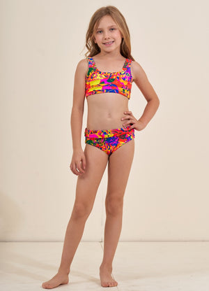 Maaji Girls Iceland Reversible Bikini Set - Amazonas