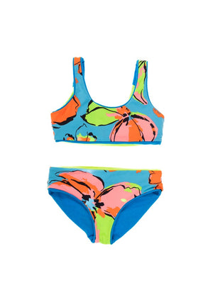 Maaji Girls Iceland Reversible Bikini Set - Ocean Blue - Splish Splash ...