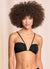 Maaji Ursule Reversible U Wire Bandeau Bikini Top - Onyx