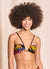 Maaji Ursule Reversible U Wire Bandeau Bikini Top - Onyx