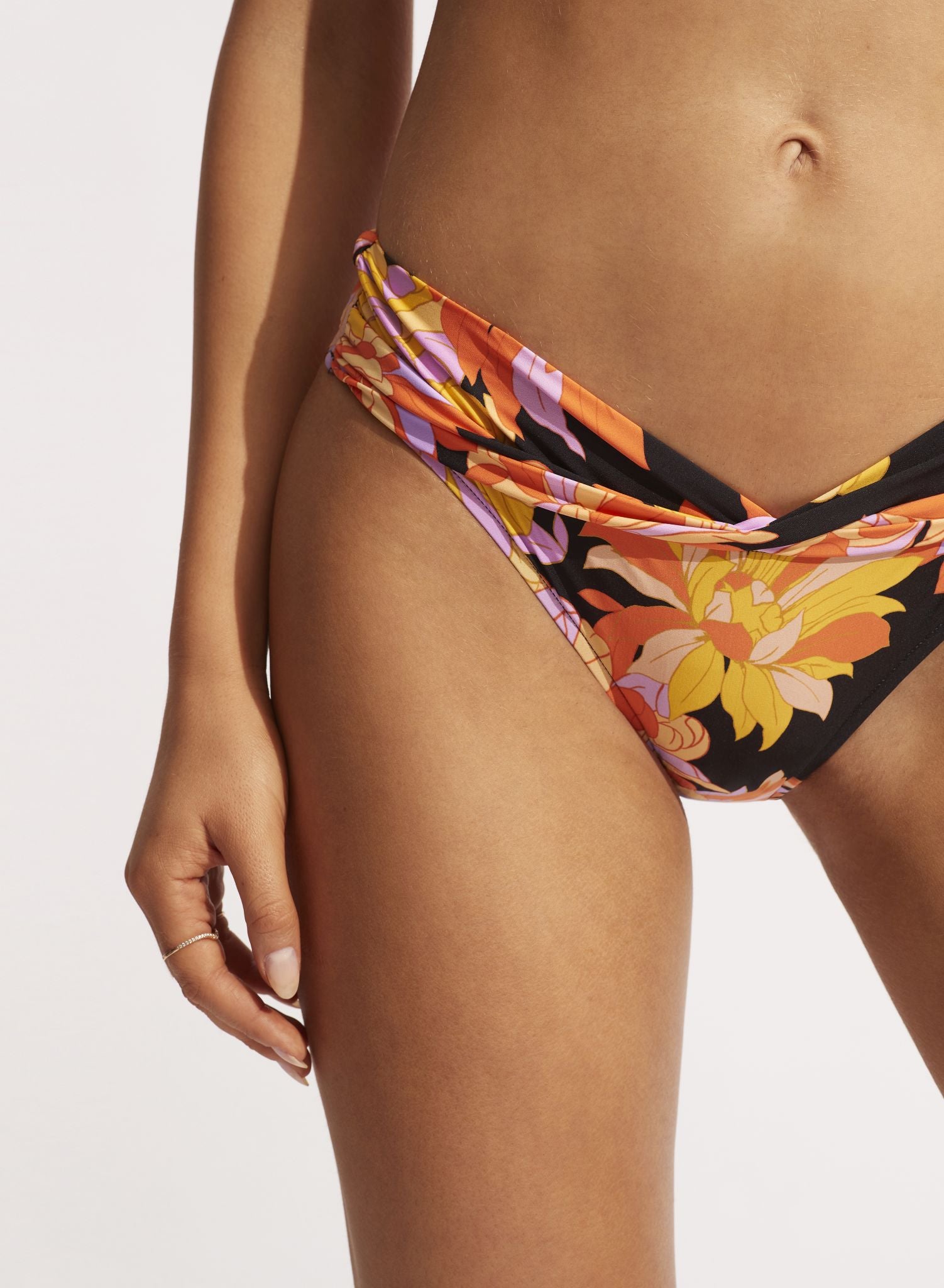 Seafolly Twist Band Hipster - Palm Springs