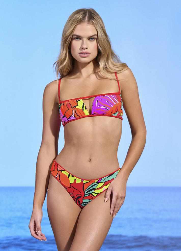 Maaji Emma Bralette Top - Crimson