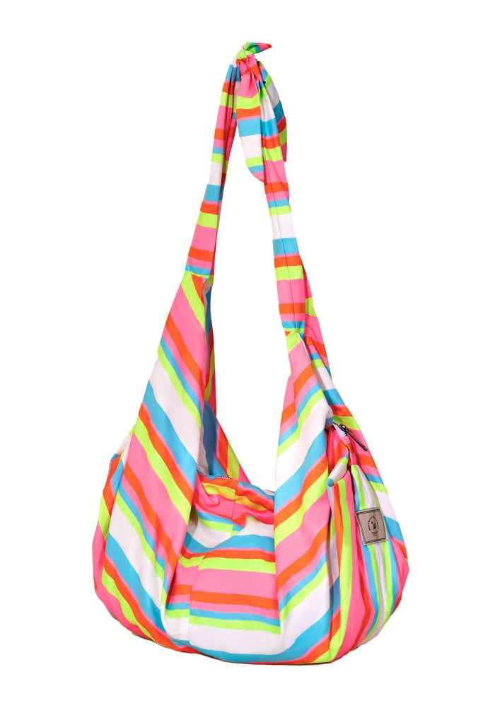 Maaji Surf Tote Bag - Neon Stripes