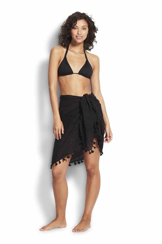 Seafolly Cotton Gauze Sarong - Beach Edit