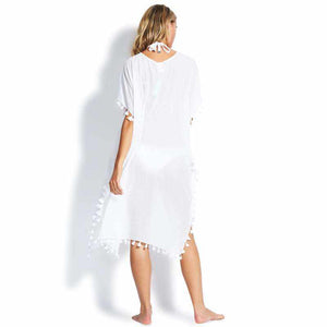 Seafolly Ladies Midi Amnesia Kaftan - BEACHEDIT