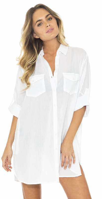 Sunseeker Button Through Shirt