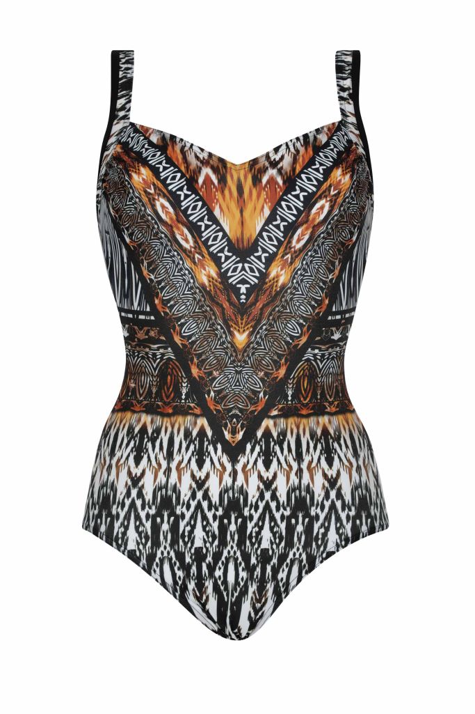 Sunflair B-E Cup Chlorine Resistant One Piece - Brown