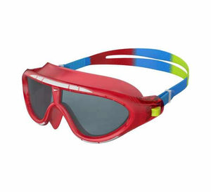 Speedo Junior Biofuse Rift Goggles - Red/Blue