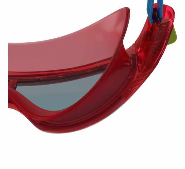 Speedo Junior Biofuse Rift Goggles - Red/Blue