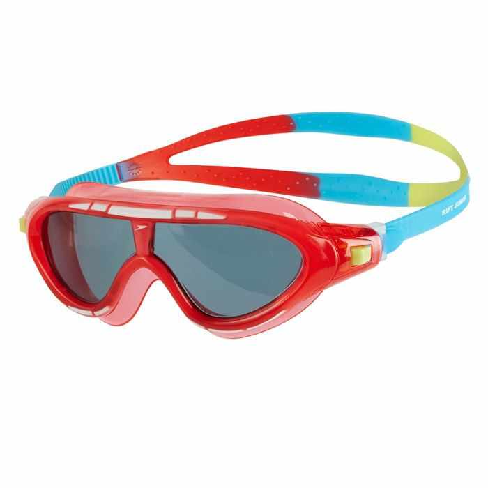 Speedo Junior Biofuse Rift Goggles - Red/Blue