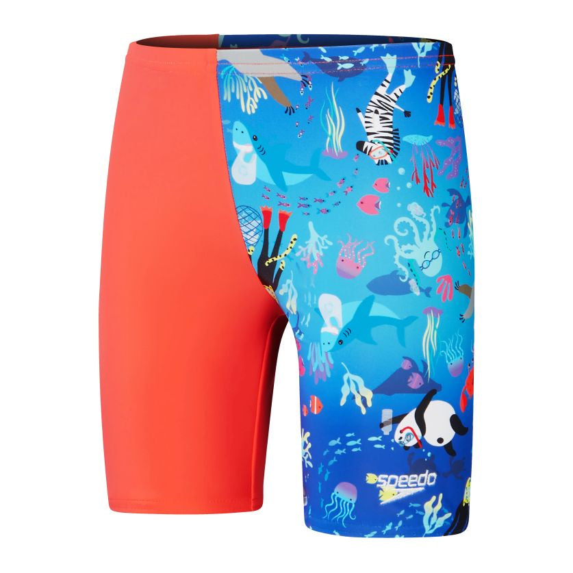 Speedo Toddler Boys Printed Jammer - Water Explorer