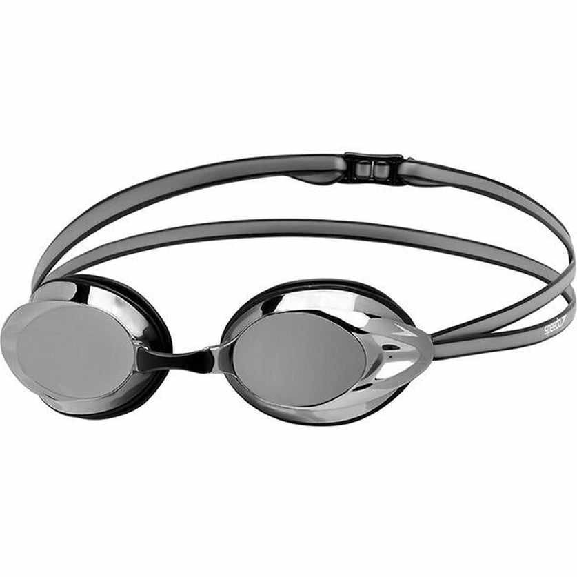 Speedo Adult Mirror Goggles - Black/Silver
