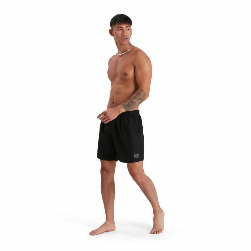 Speedo Mens 16 Inch Watershort - Prime Leisure Black