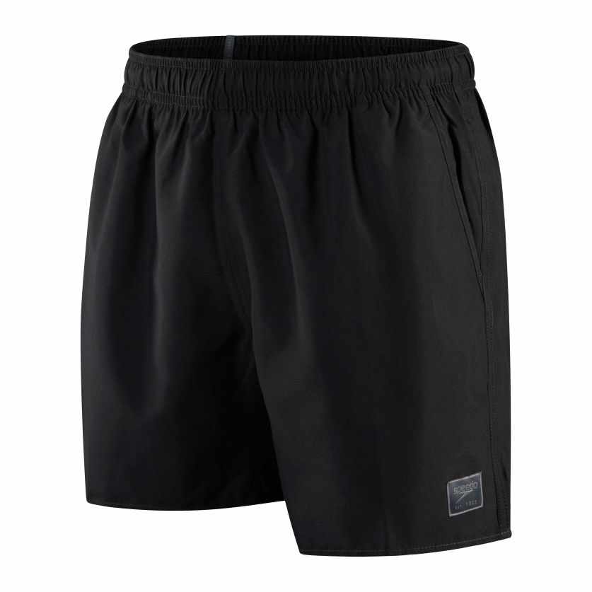 Speedo Mens 16 Inch Watershort - Prime Leisure Black