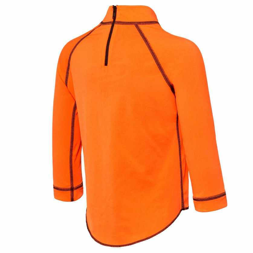 Speedo Toddler Boys Long Sleeve Sun Top - Fluro Orange