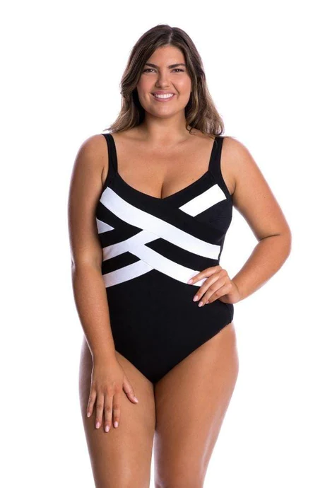 Capriosca Criss Cross One Piece - Acapulco