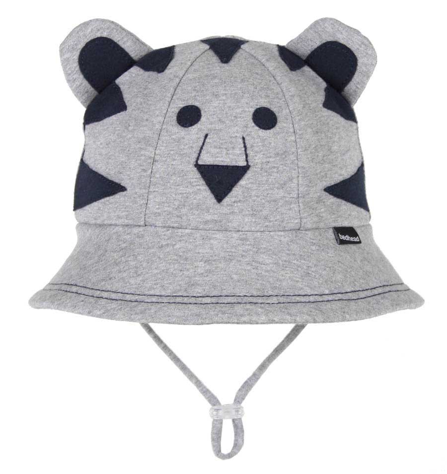 Bedhead Toddler Kids Bucket Hat UPF50+ - Tiger Grey Marle