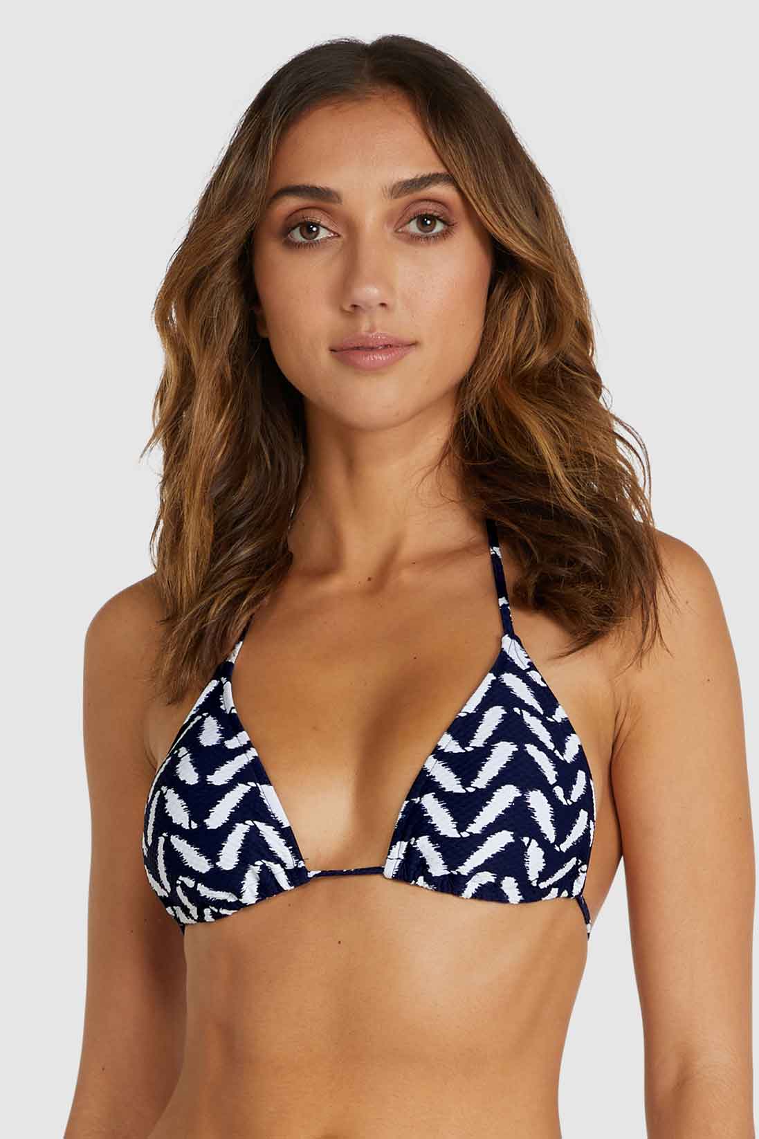 Baku Slide Triangle Bra - Ocean Spray