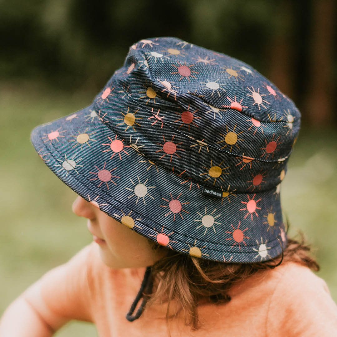 Bedhead Kids Classic Bucket Sun Hat UPF50+ - Sonny